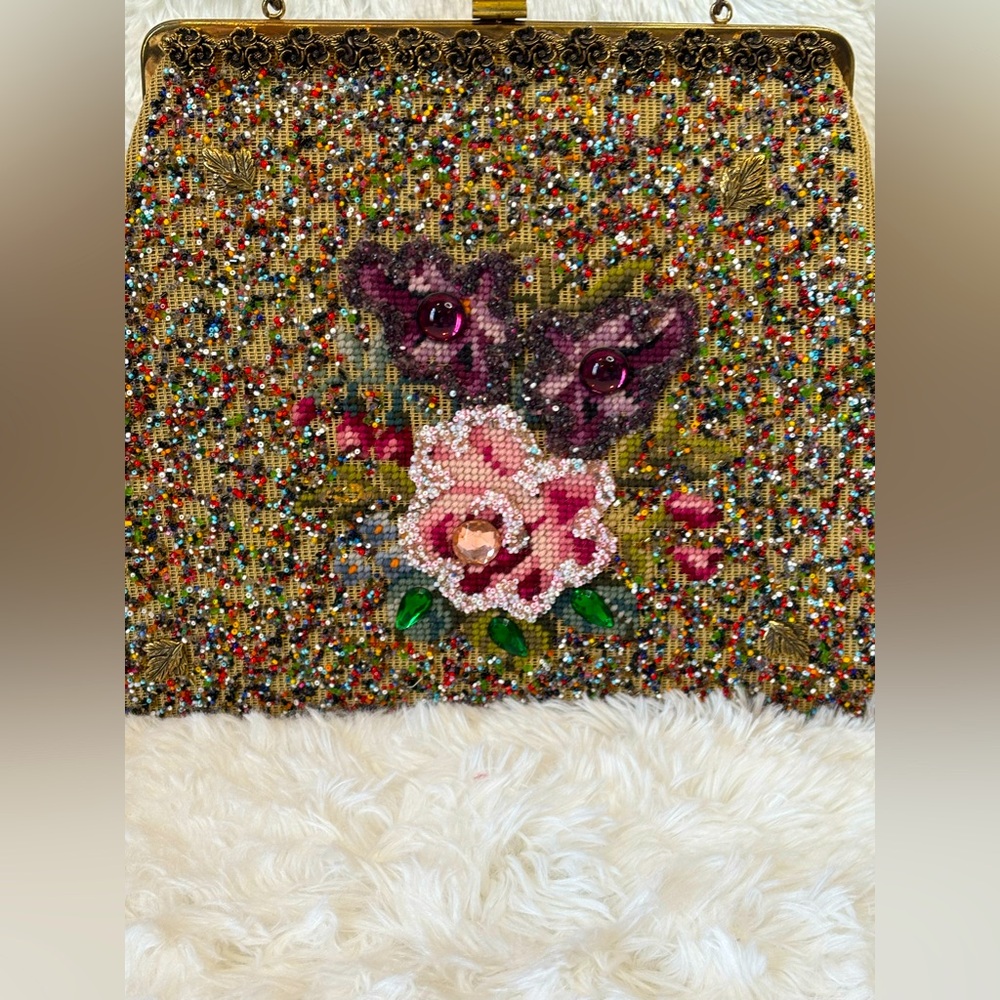 Vintage Soure of New York Beaded Handbag - Picture 2 of 16